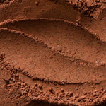 Close-up of Seahorse hot cocoa mix with a swirl pattern
