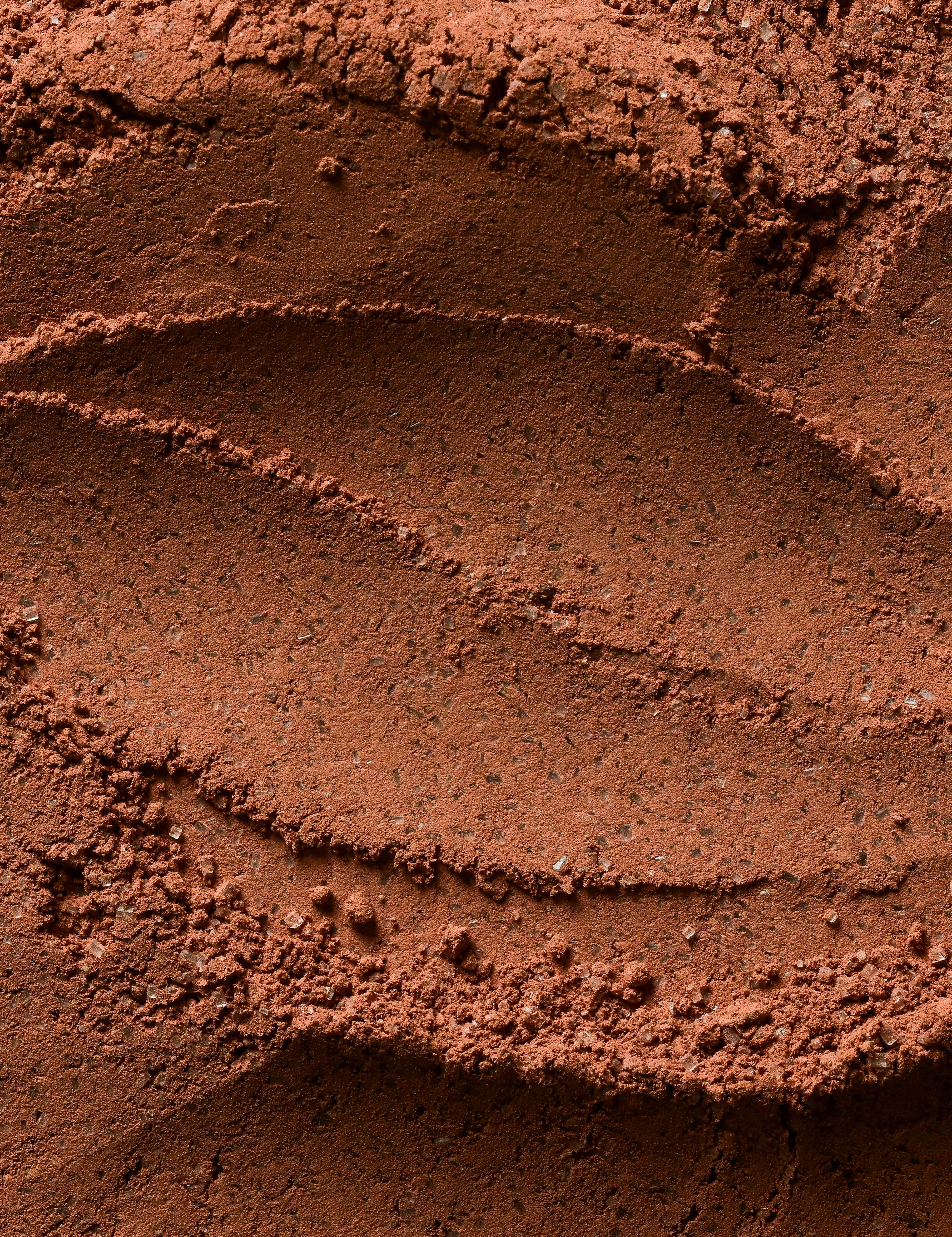 Close-up of Seahorse hot cocoa mix with a swirl pattern