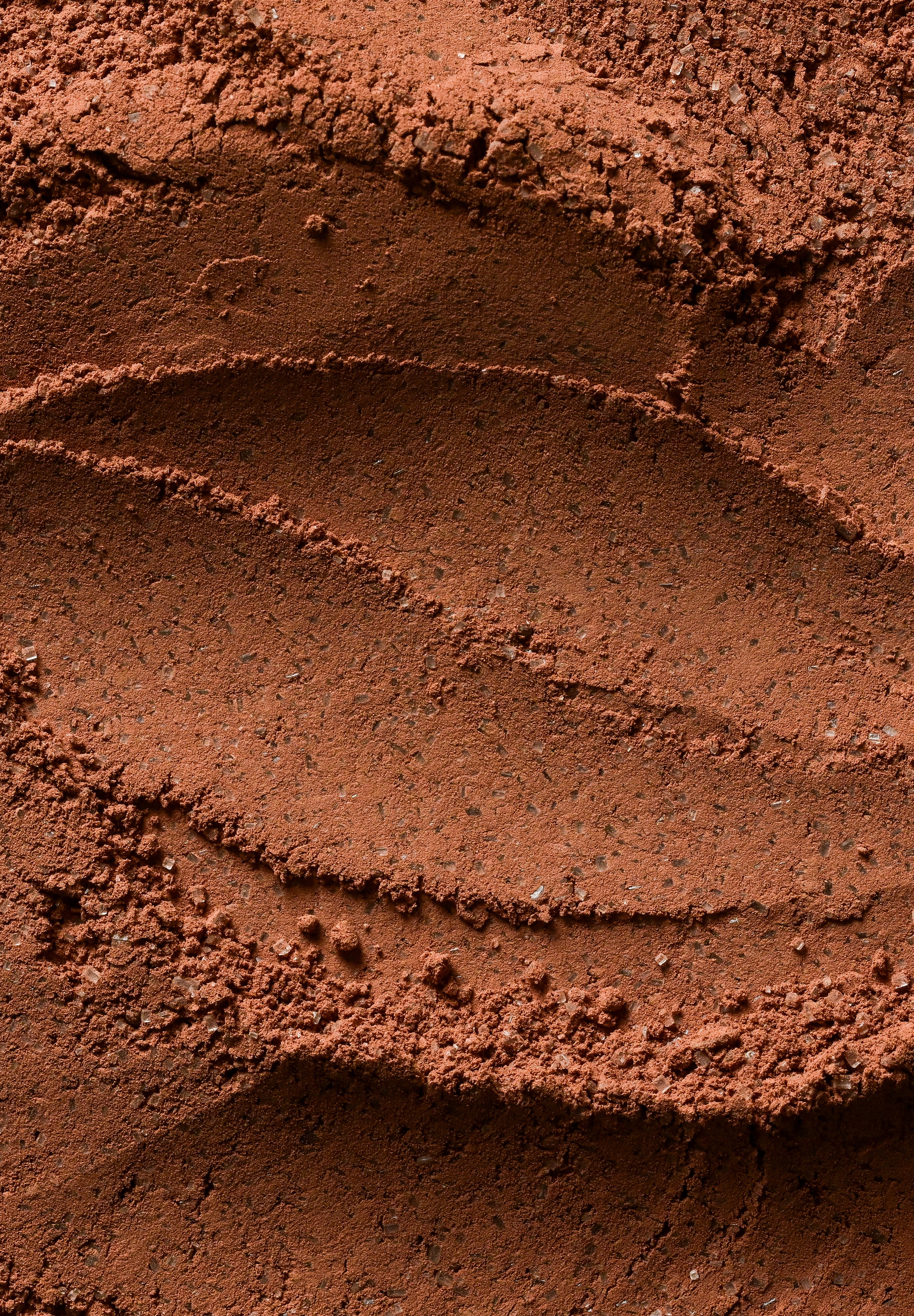 Close-up of Seahorse hot cocoa mix with a swirl pattern
