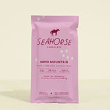 Seahorse Chocolate Maya Mountain packaging 1.75 ounce on a light beige background