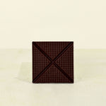 small Seahorse Chocolate bar on a beige background