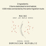 Maine Maple Sugar | Dominican Republic 70%